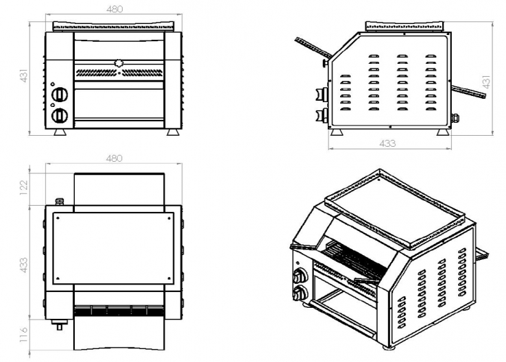 Durchlauftoaster