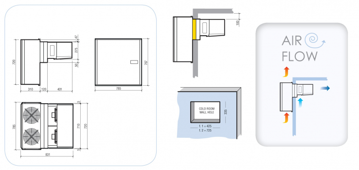 Kühlaggregate Huckepack 14