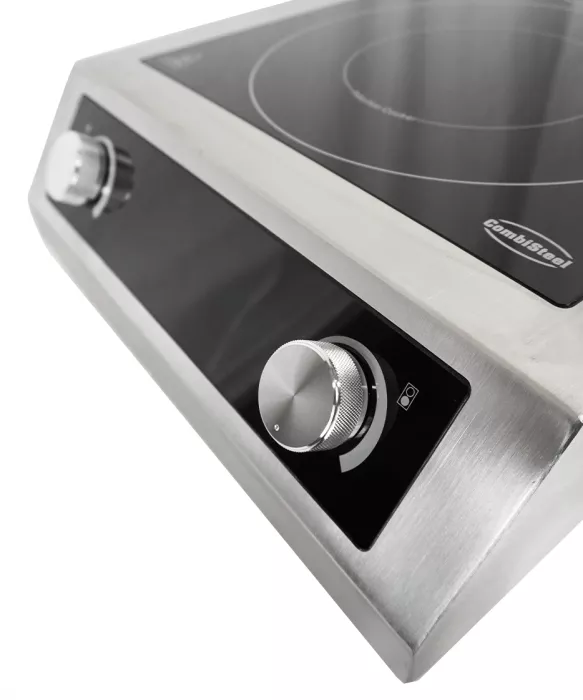 Induktionskochfeld 2-Zonen – 7 kW – Tischgerät – 400 V – Combisteel – Gastronomie