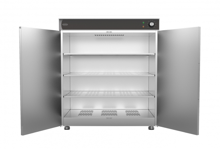 Teller Wärmeschrank 2 Türen