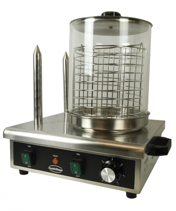 Hot Dog Gerät Mit 2 Brotwärmer