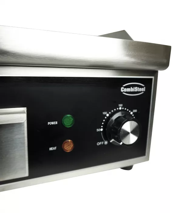 Gerillte Elektro-Grillplatte – Profi-Tischgrill