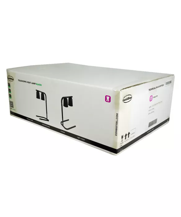 Wärmelampe Schwarz – Höhenverstellbare Speisewärmelampe