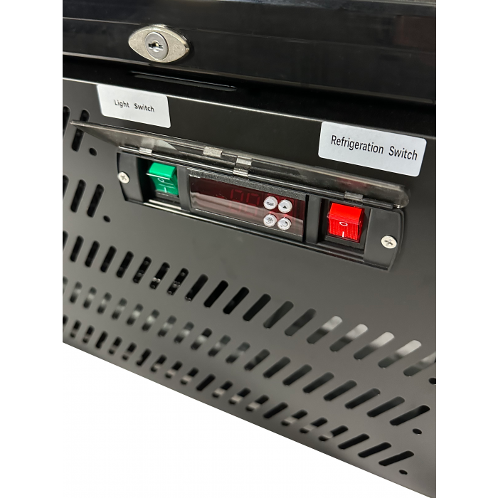 Barkühler Hoch – 458L Premium Kühllösung in Schwarz