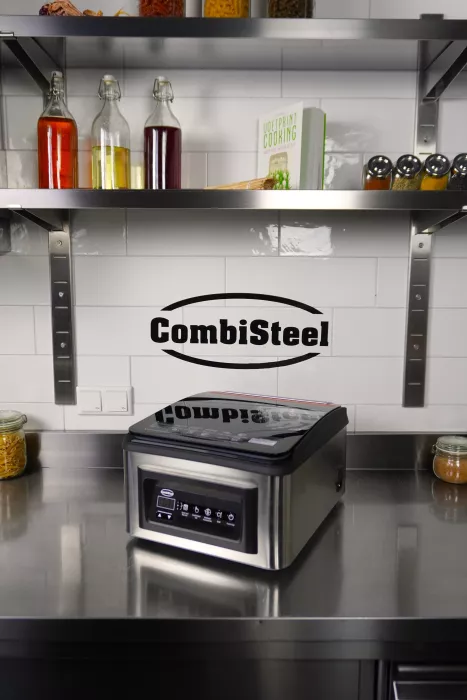 Vakuummaschine 300 mm – 380W – mit breiter Schweißnaht