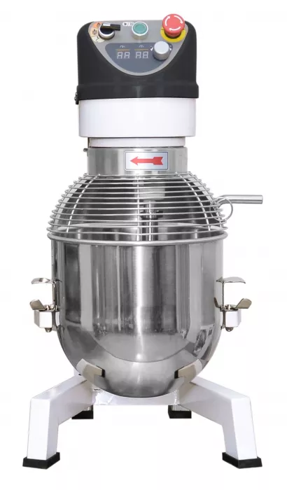 Planetenmischer 10 L – 10 Stufen – 230 V – Weiß – 0,75 kW