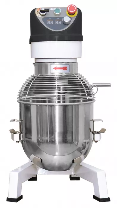 Planetenmischer 20 L – 10 Stufen – 1 kW – 230 V – Weiß