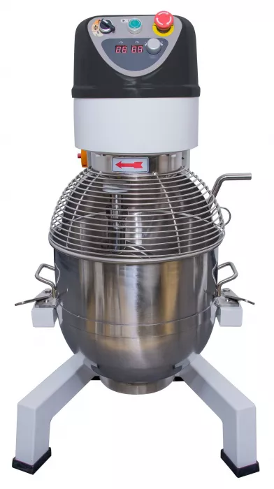 Planetenmischer 30 L – 10 Stufen – 1,5 kW – 230 V – Weiß