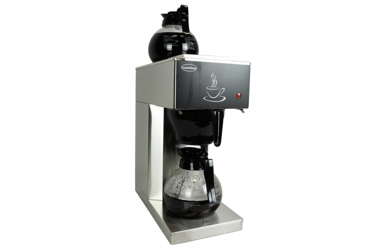 Kaffeemaschine mit 2 Glaskannen 1,8 L – 100 Tassen/Stunde