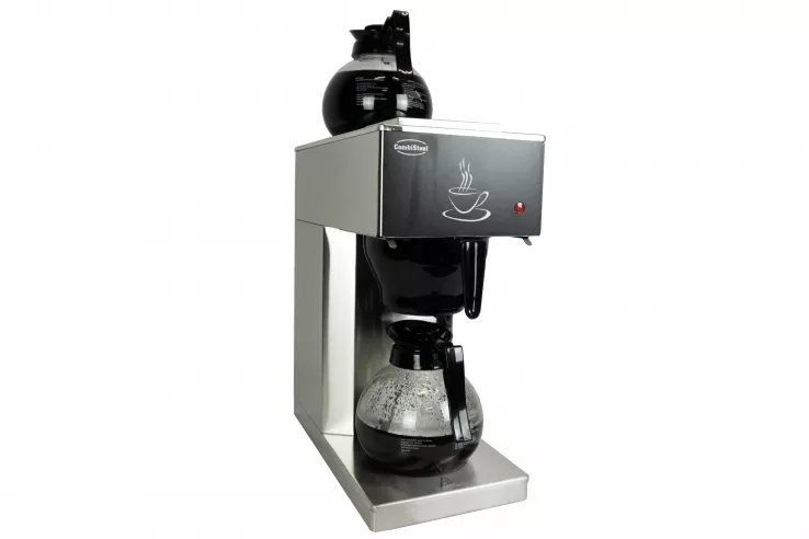 Kaffeemaschine mit 2 Glaskannen 1,8 L – 100 Tassen/Stunde