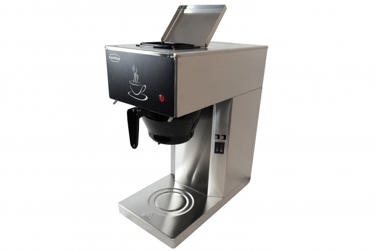 Kaffeemaschine mit 2 Glaskannen 1,8 L – 100 Tassen/Stunde