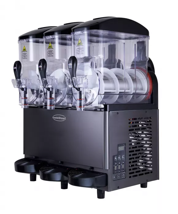 Slush-Maschine 3×12 l – Dreifachgerät – Tischmodel 230 V
