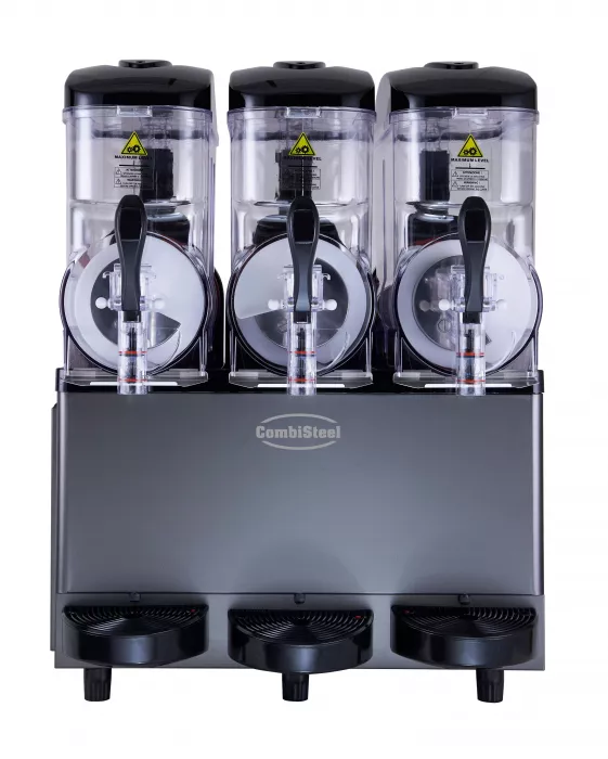Slush-Maschine 3×12 l – Dreifachgerät – Tischmodel 230 V