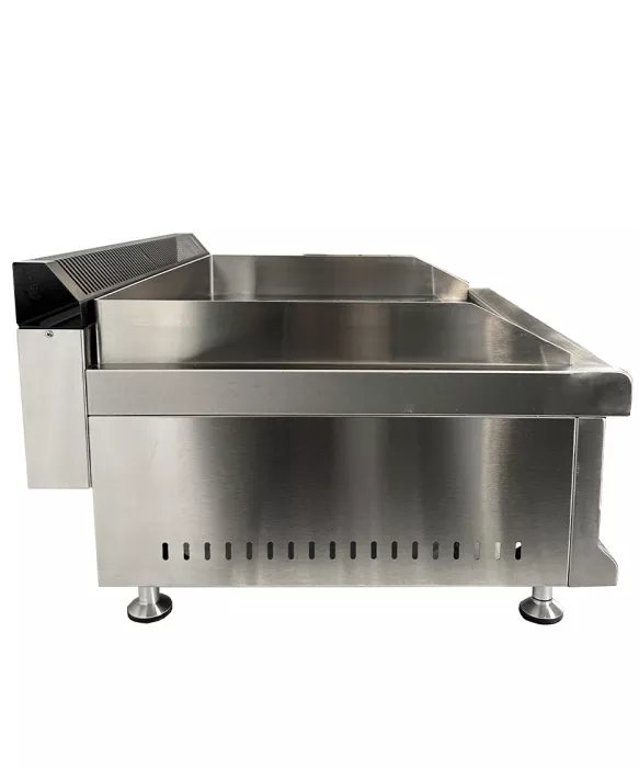 Gas Grillplatte Chrom 800, 6 kW, inkl. Umrüstsatz Propan/Erdgas