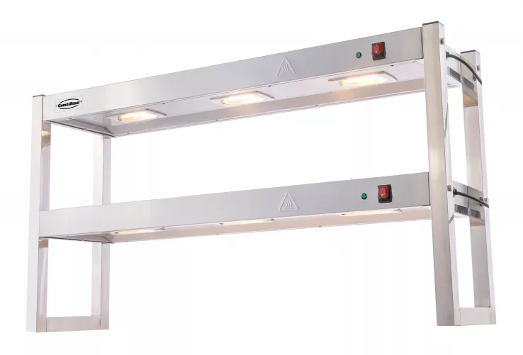 Aufsatzbord Halogen 2-stufig 900 Selbstmontage