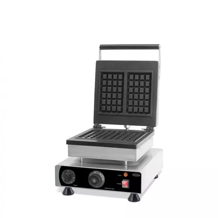 Waffeleisen 2 Stück Brüsseler Waffel von COMBISTEEL – Profi Waffeleisen für Belgische Waffeln