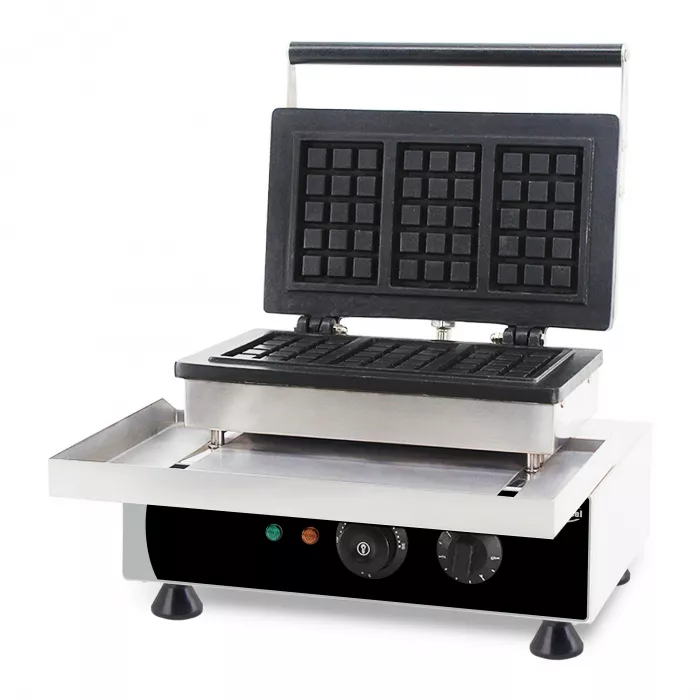 Waffeleisen 3 Stück Brüsseler Waffel – für Belgische Waffeln