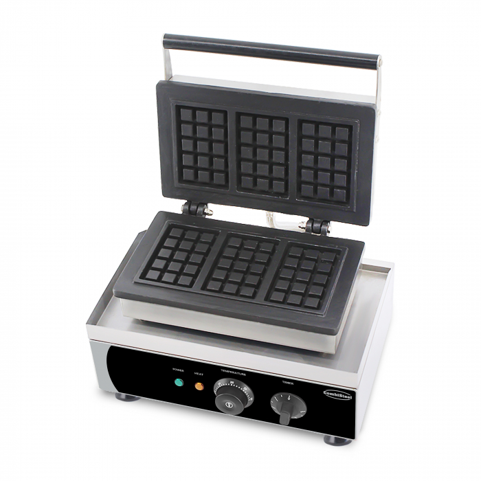 Waffeleisen 3 Stück Brüsseler Waffel – für Belgische Waffeln