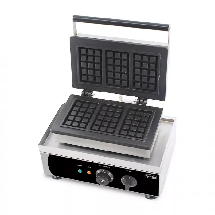 Waffeleisen 3 Stück Brüsseler Waffel – für Belgische Waffeln