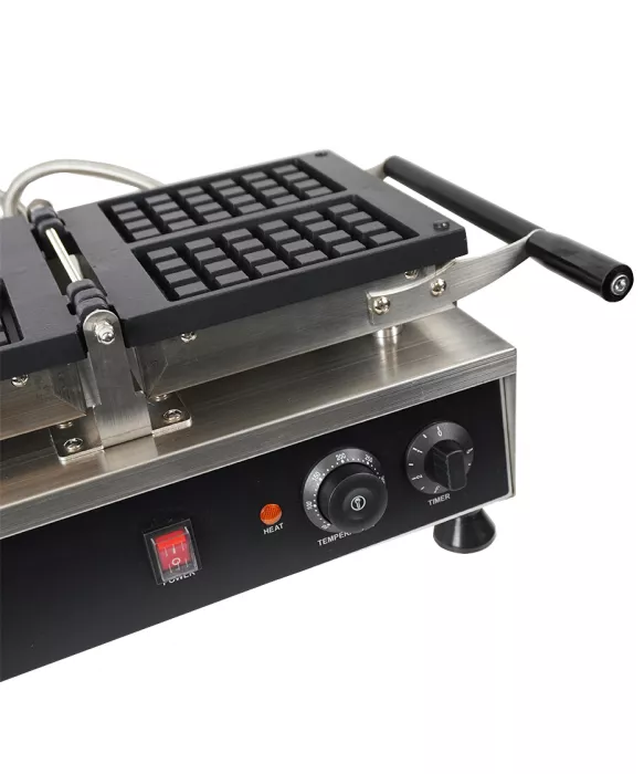 Waffeleisen für 2 Brüsseler Waffeln – 1,2 kW – 230 V