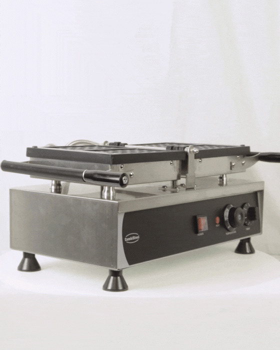 Waffeleisen für 2 Brüsseler Waffeln – 1,2 kW – 230 V
