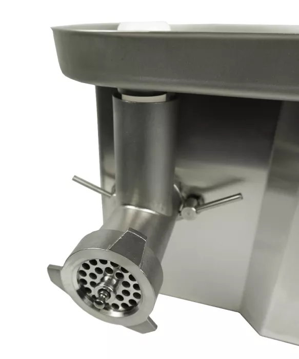 Fleischwolf, 150 kg/h, Edelstahl, 0,55 kW, 230 V, Profi-Tischgerät