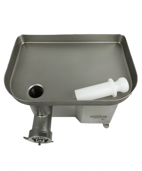 Fleischwolf, 150 kg/h, Edelstahl, 0,55 kW, 230 V, Profi-Tischgerät