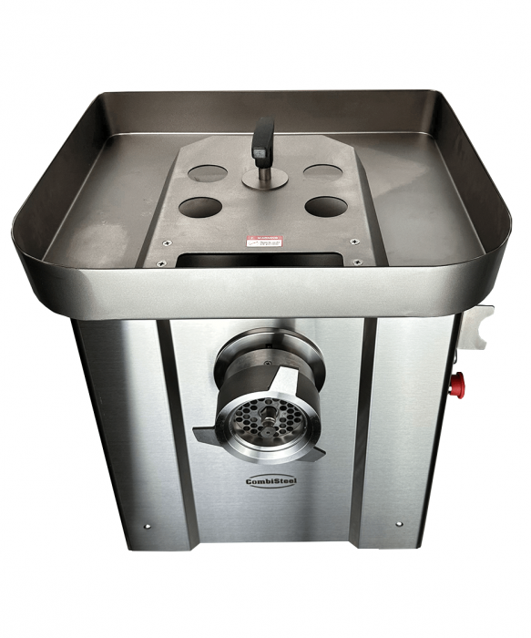 Fleischwolf, 500 kg/h, Edelstahl, 1,5 kW, 400 V, inkl. 4 Schneidscheiben
