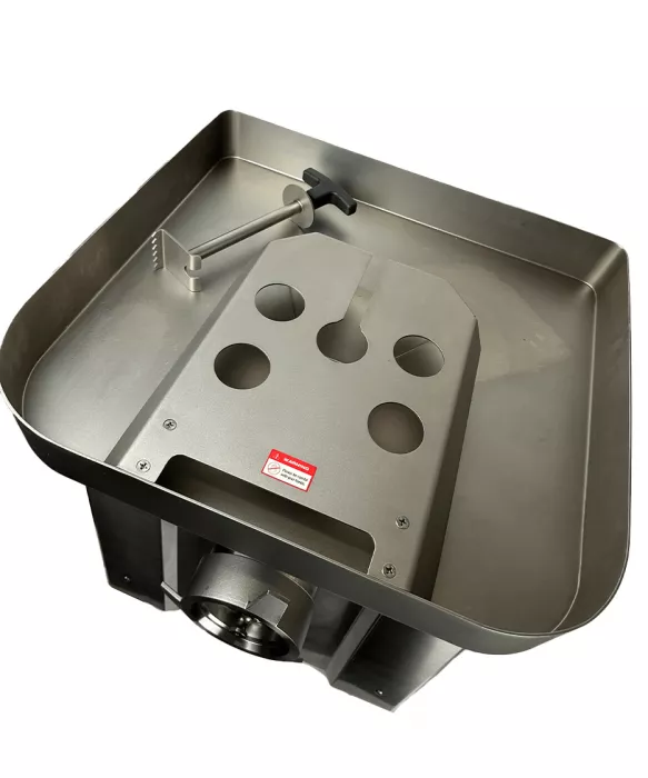 Fleischwolf, 500 kg/h, Edelstahl, 1,5 kW, 400 V, inkl. 4 Schneidscheiben