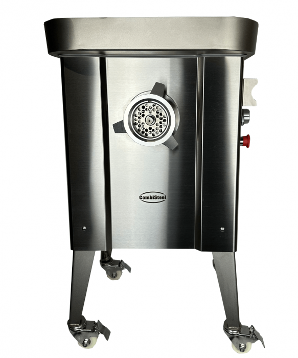Fleischwolf 32, 500 kg/h, Edelstahl, 1,5 kW, 400 V, inkl. 4 Schneidscheiben
