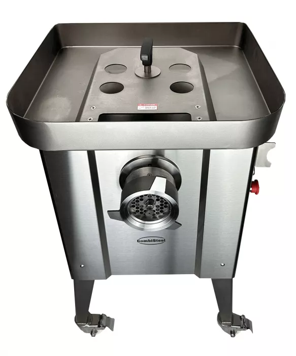 Fleischwolf 32, 500 kg/h, Edelstahl, 1,5 kW, 400 V, inkl. 4 Schneidscheiben