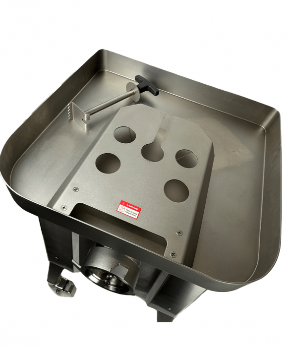 Fleischwolf 32, 500 kg/h, Edelstahl, 1,5 kW, 400 V, inkl. 4 Schneidscheiben