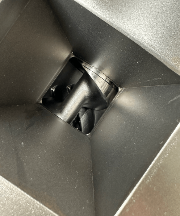 Fleischwolf, 500 kg/h, Edelstahl, 1,5 kW, 400 V, inkl. 4 Schneidscheiben