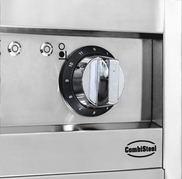 Entry 700 Induktionsherd 2 Zonen, 7 kW, freistehend, Edelstahl