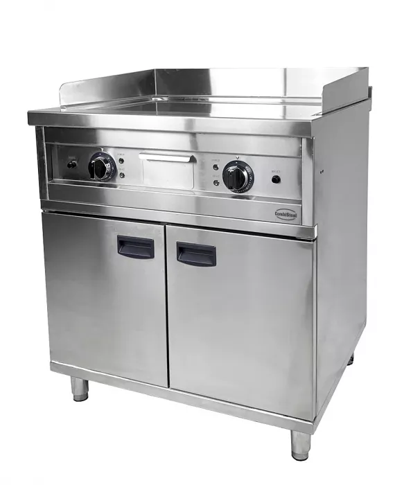 Chrom-Grillplatte, 800×700 mm, 8,1 kW