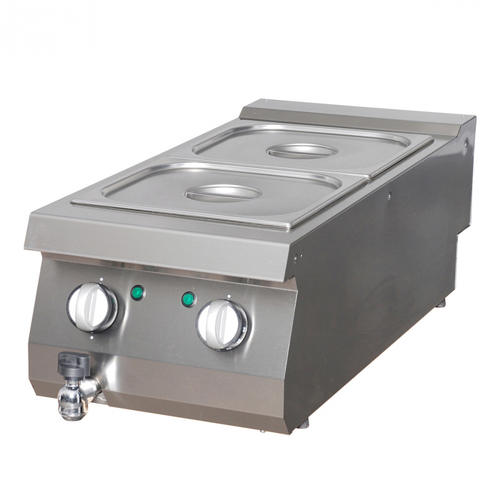Premium Bain Marie Einzelgerät 90 cm tief elektrisch - Gastrohot