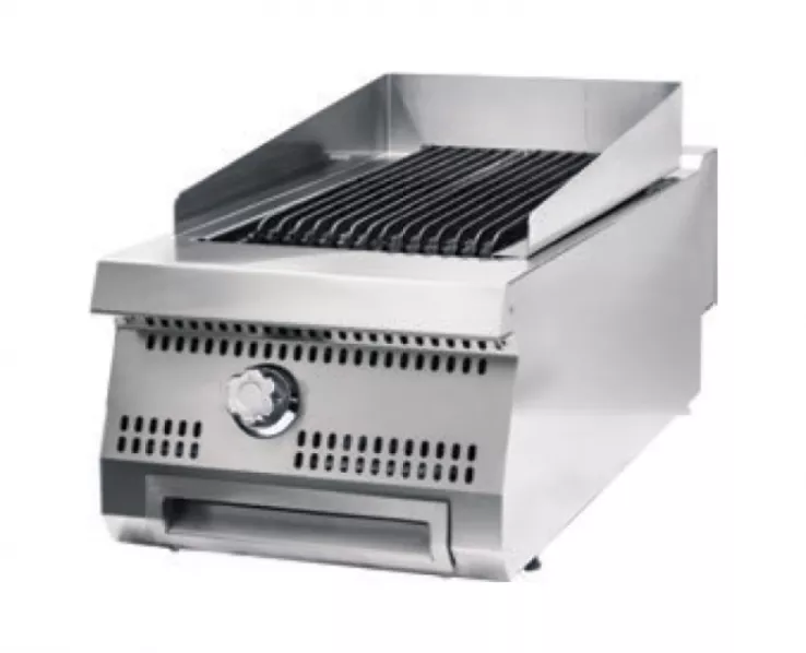 Premium Chargrill - 1 Zone - Einheit - 90cm tief - Gas