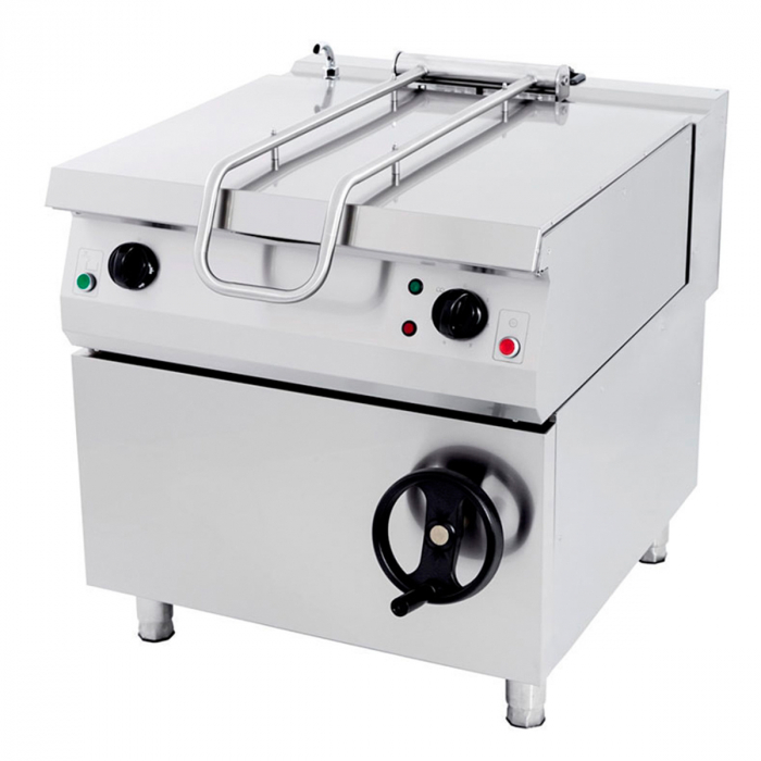 Premium Bratpfanne 100L 90cm tief Gas - Hochwertige Gastro Pfanne für professionelle Küche