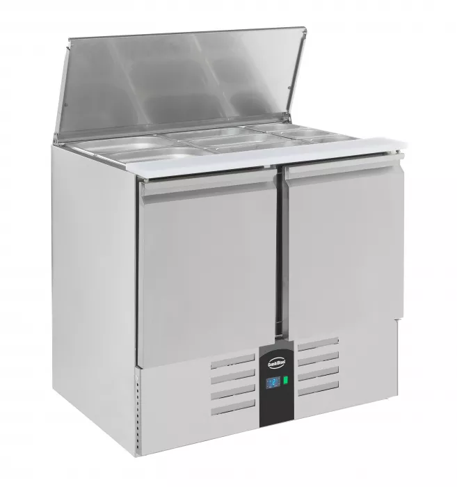 Gekühlde Saladette 2 Türen