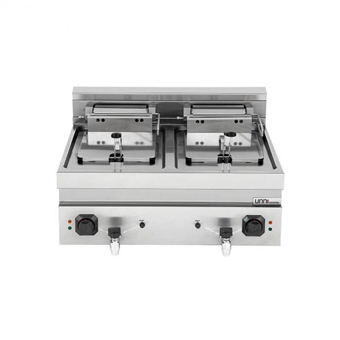 Elektrofritteusen 700 Serie – 2x12L 2x9kW Hochleistung Doppelgerät