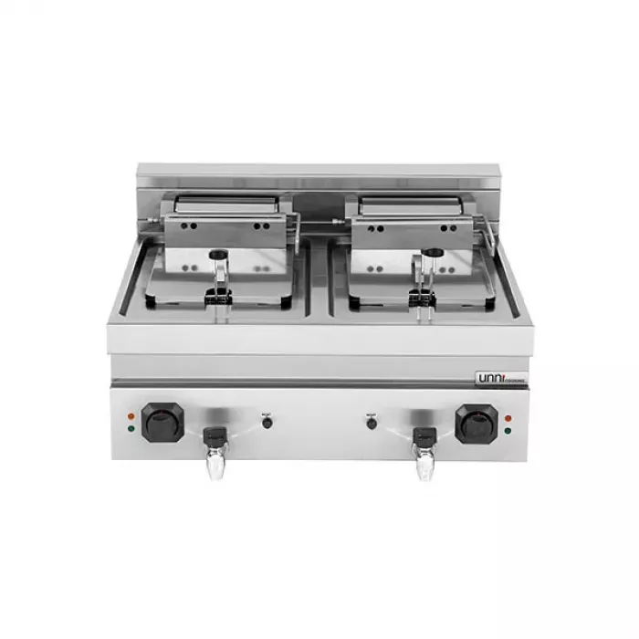 Elektrofritteusen 700 Serie – 2x12L 2x9kW Hochleistung Doppelgerät