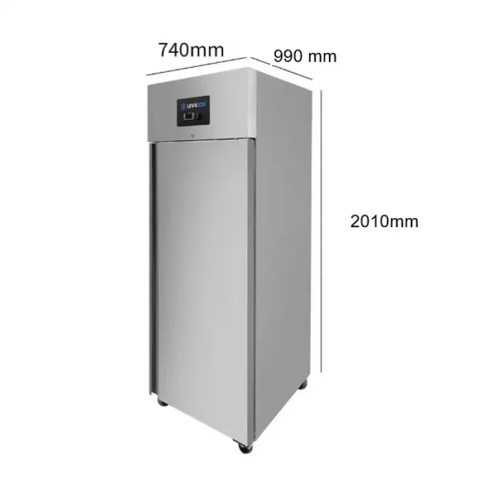 Bäckereikühlschrank 1 Tür 800 Liter −2°C bis +8°C 74x99x201 cm
