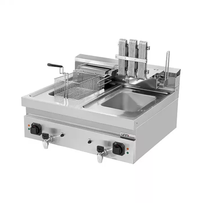 Elektrofritteusen 700 Serie – 2x12L 2x9kW Hochleistung Doppelgerät