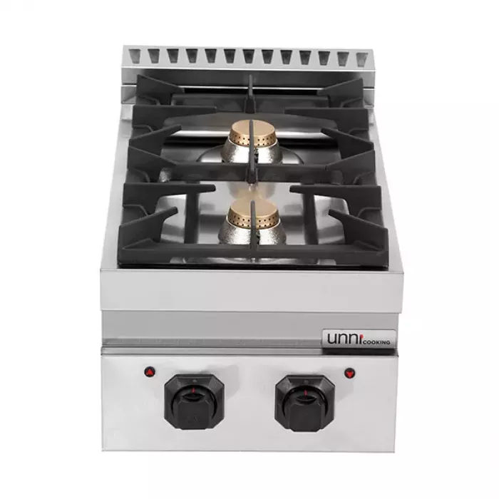 Gasherd Ranges 700 G70C10B – 13kW, 2 Brenner, Tischgerät