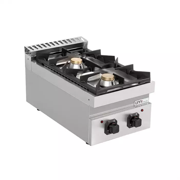 Gasherd Ranges 700 G70C10B – 13kW, 2 Brenner, Tischgerät