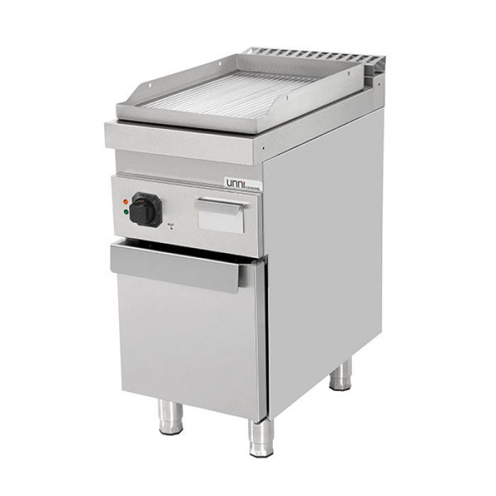 Elektrische Grillplatte E70GP10K+G Serie 700 Edelstahl gerillt 4,5kW