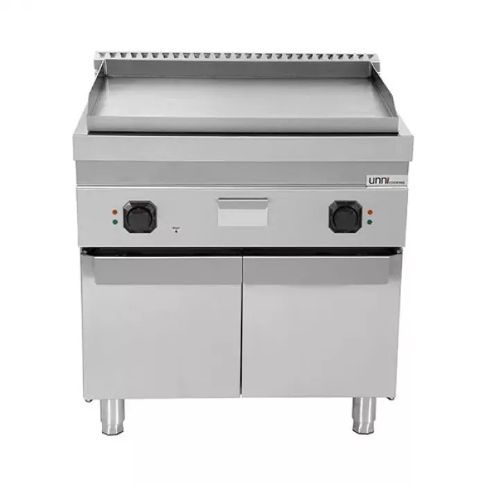 Elektrogrillplatte E70GP20K+S glatt Edelstahl 2 Zonen Serie 700