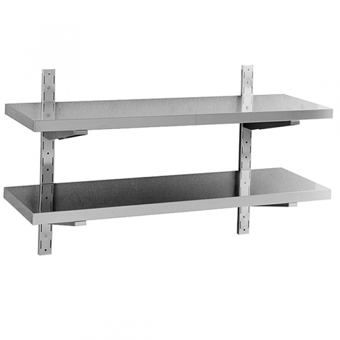 Wandregal mit zwei Borden je 1600x400