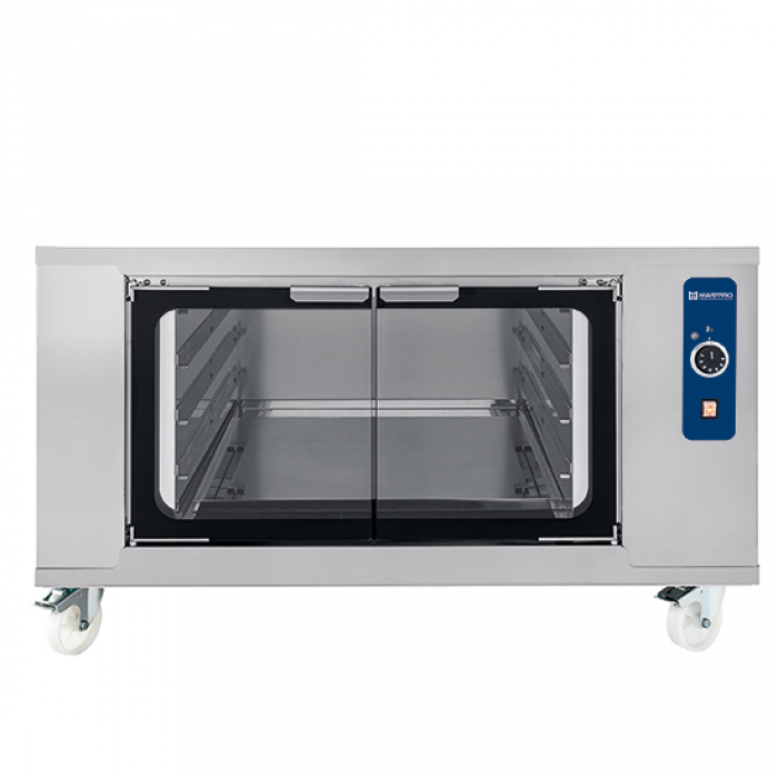 Gärkammer auf Rädern für 6x 60x40 cm Bleche - Gastrohot