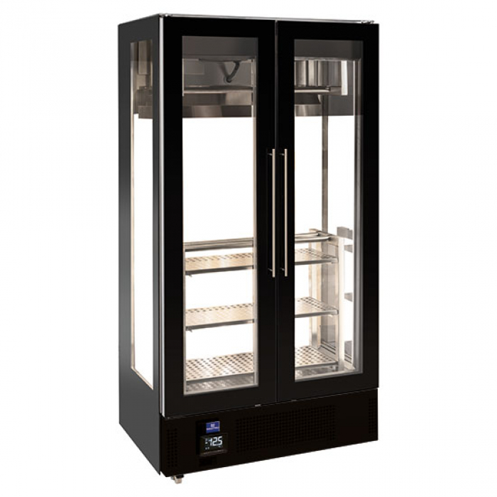 Reifekühlschrank mit Feuchtigkeits Display